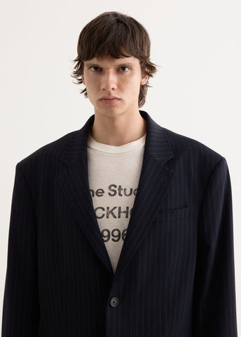Jotam Vis Pinstripe Suit Jacket