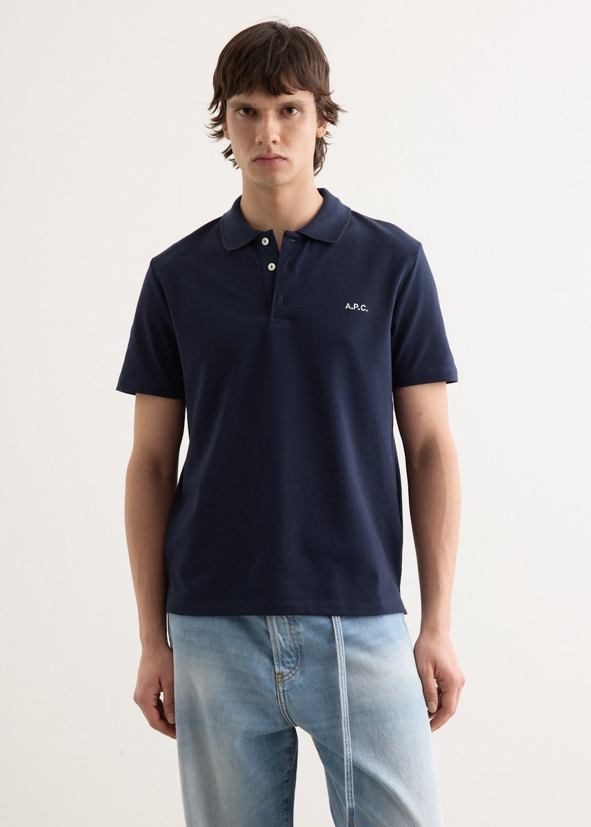 ★APC★CARTER POLO SHIRT★大人気★ A.P.C. - Carter Polo in Heathered Grey – gravitypope