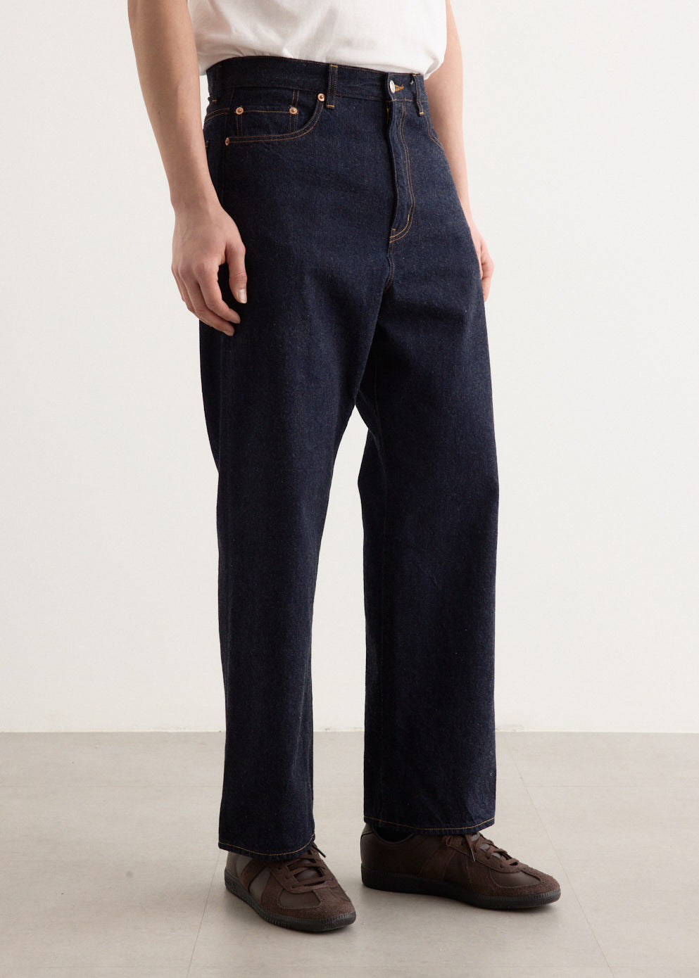 13oz One Wash Wide Fit Jeans