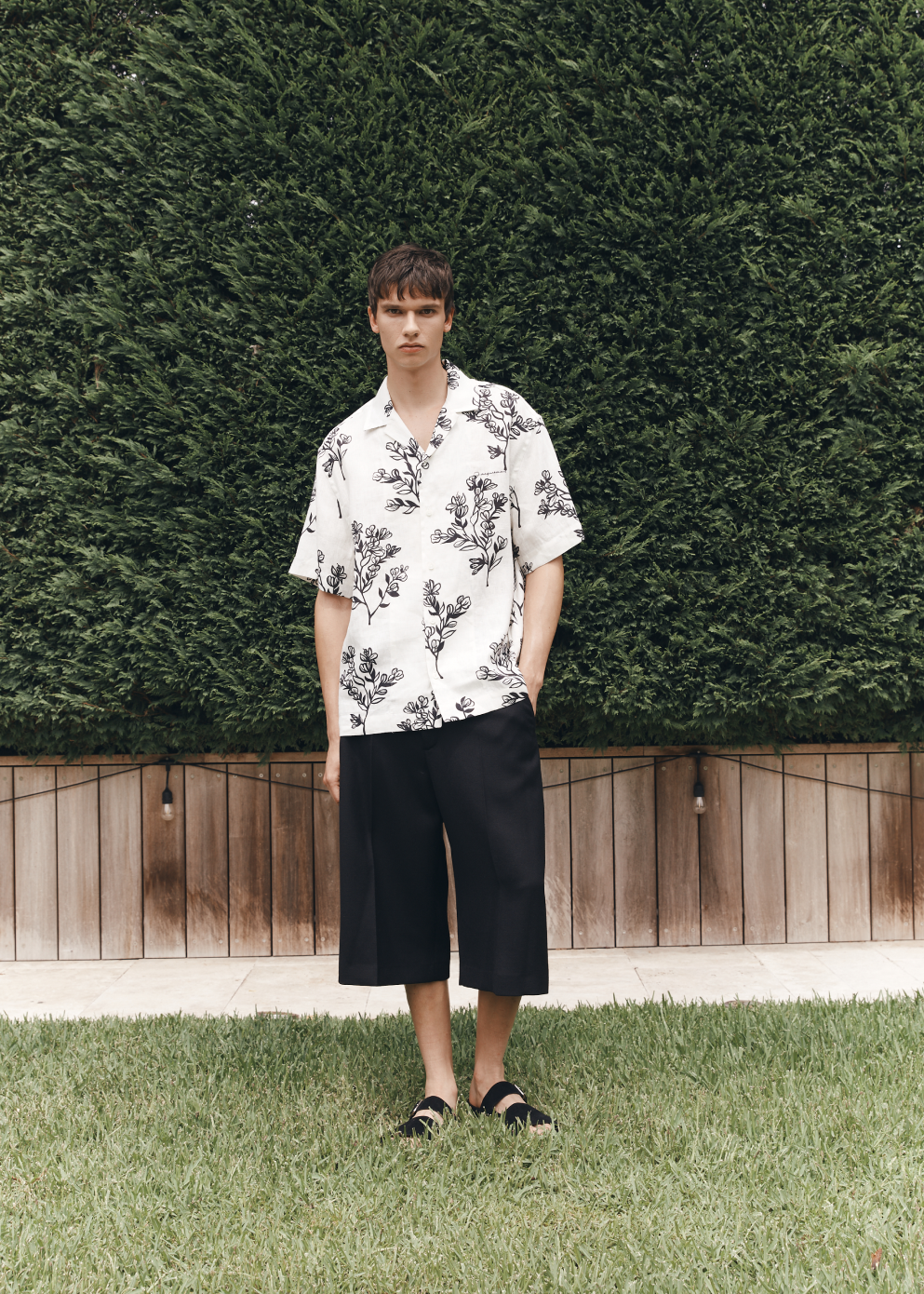 Rany Heavy Wool Twill Shorts
