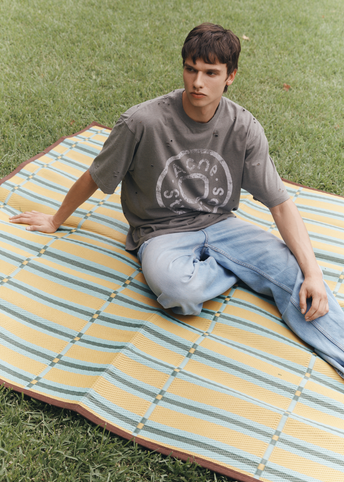 Exford U Button Logo T-Shirt