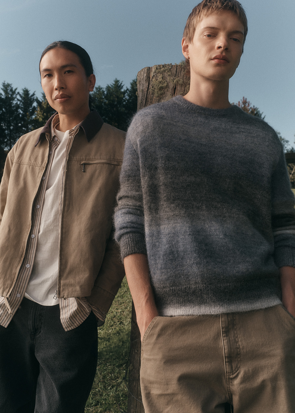 London Fog Crew Knit
