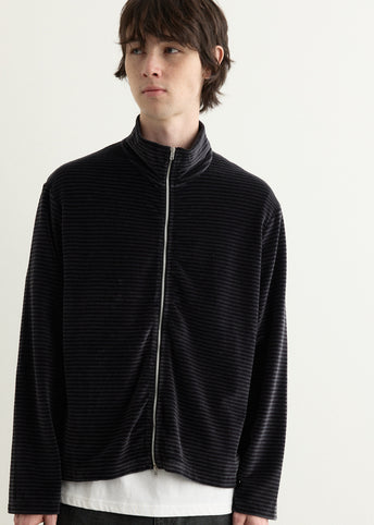Shrunken Full Zip Polo