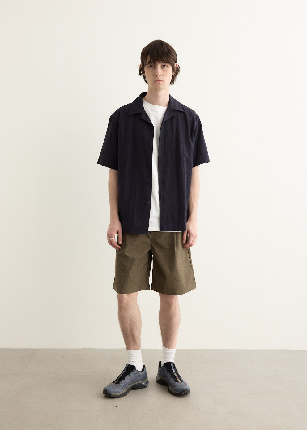 Seige Short Sleeve Camp Collar Shirt