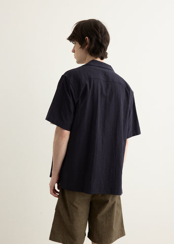 Seige Short Sleeve Camp Collar Shirt