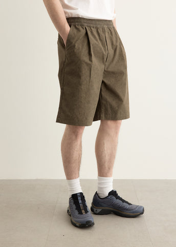 Smokestack Pleated Shorts