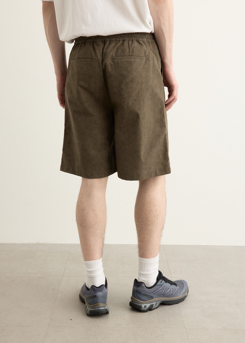 Smokestack Pleated Shorts