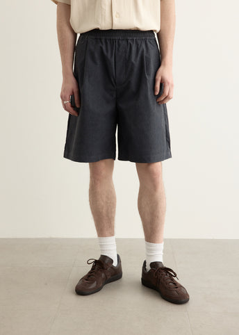 Smokestack Pleated Shorts