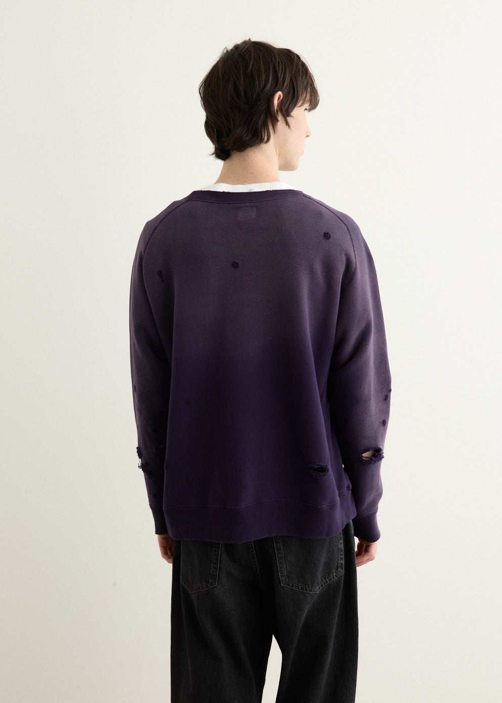 Deconstructed Sweat Shirt
