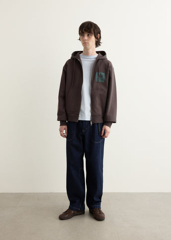 Hemp Zip Hooded Sweatshirt