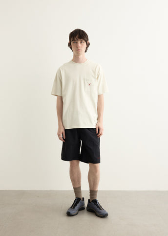 Pigment Dyed One Point T-Shirt