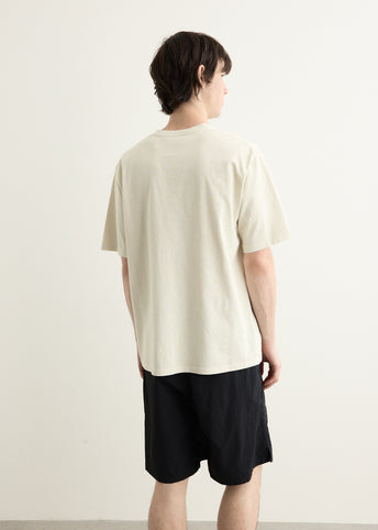 Pigment Dyed One Point T-Shirt