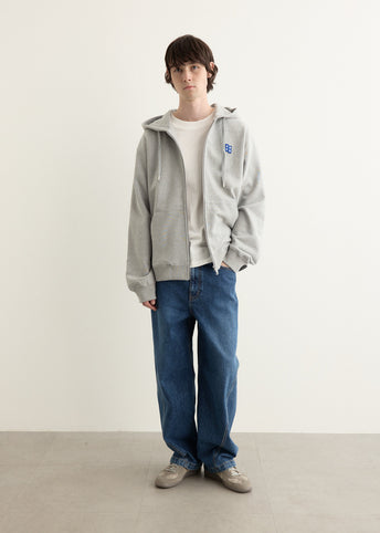 Significant Patch Zip Hoodie
