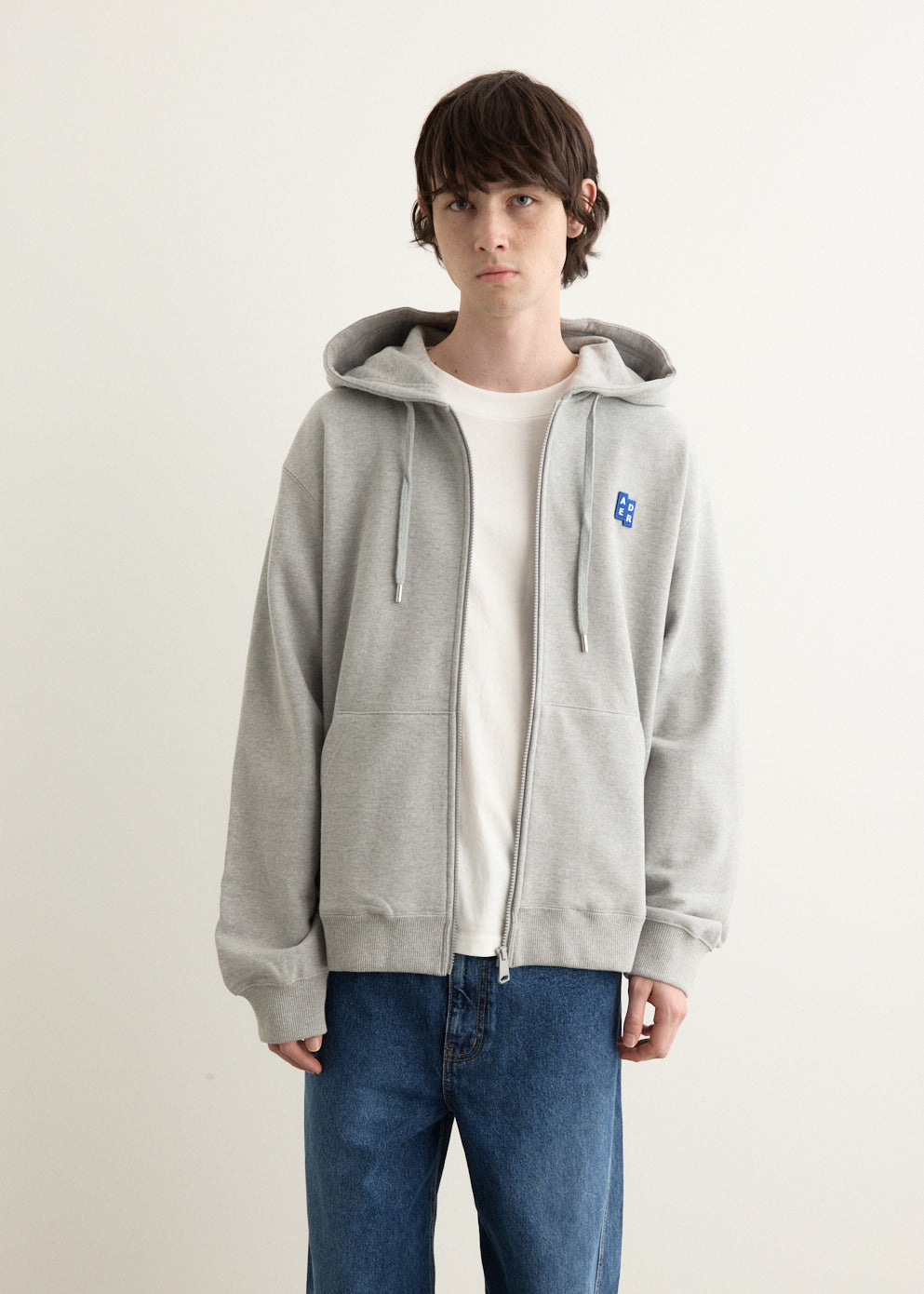 Significant Patch Zip Hoodie