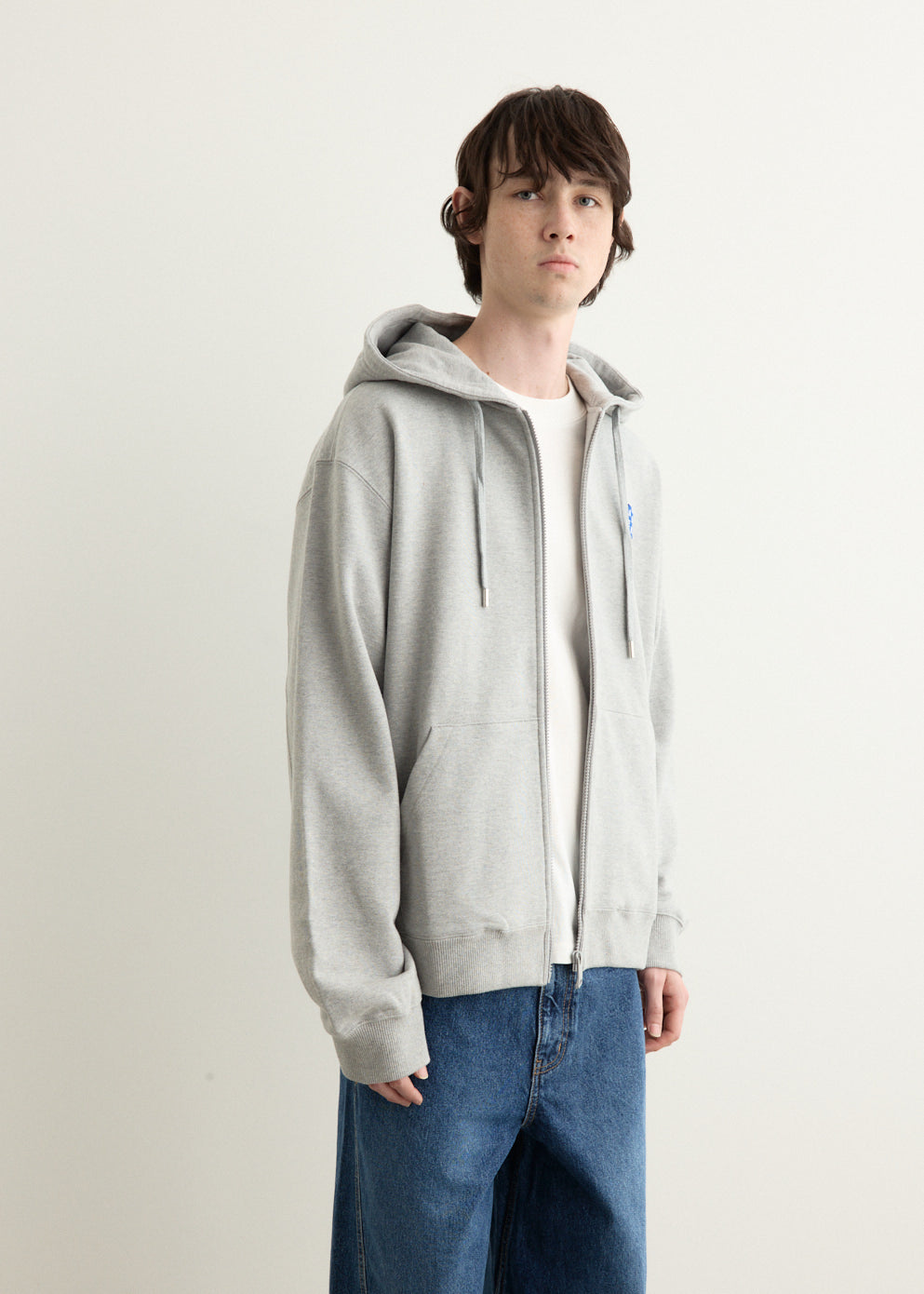 Significant Patch Zip Hoodie