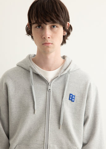 Significant Patch Zip Hoodie