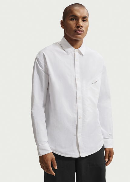 ヤ*ツ様 JACQUEMUS オーバーサイズシャツ ホワイト x Jacquemus Long Sleeve Shirt
