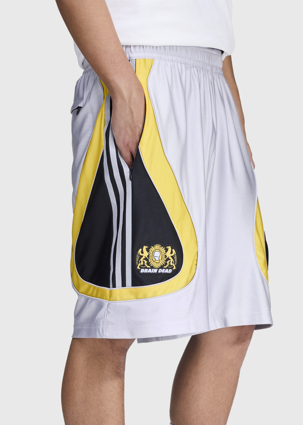 x Brain Dead Football Shorts