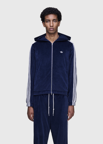 x Wales Bonner Velour Track Jacket