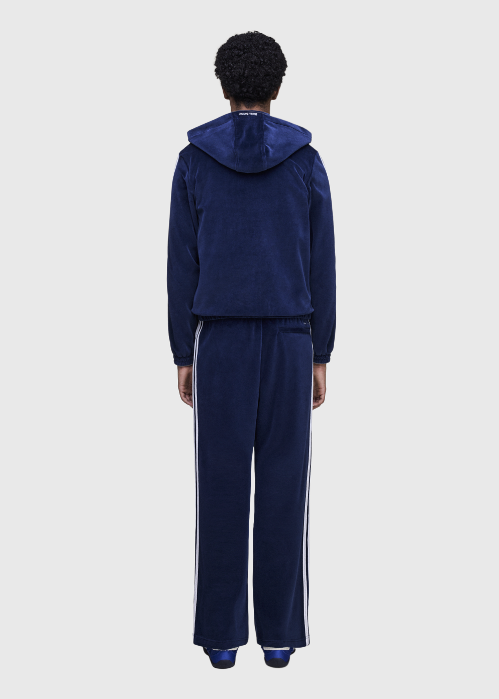 x Wales Bonner Velour Track Jacket