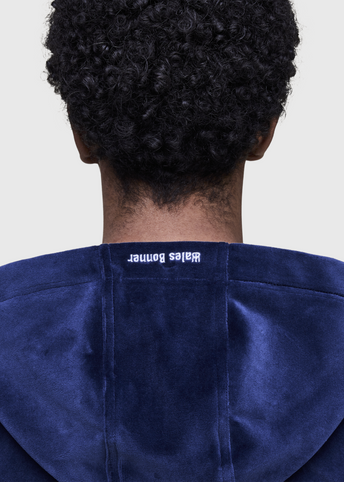 x Wales Bonner Velour Track Jacket