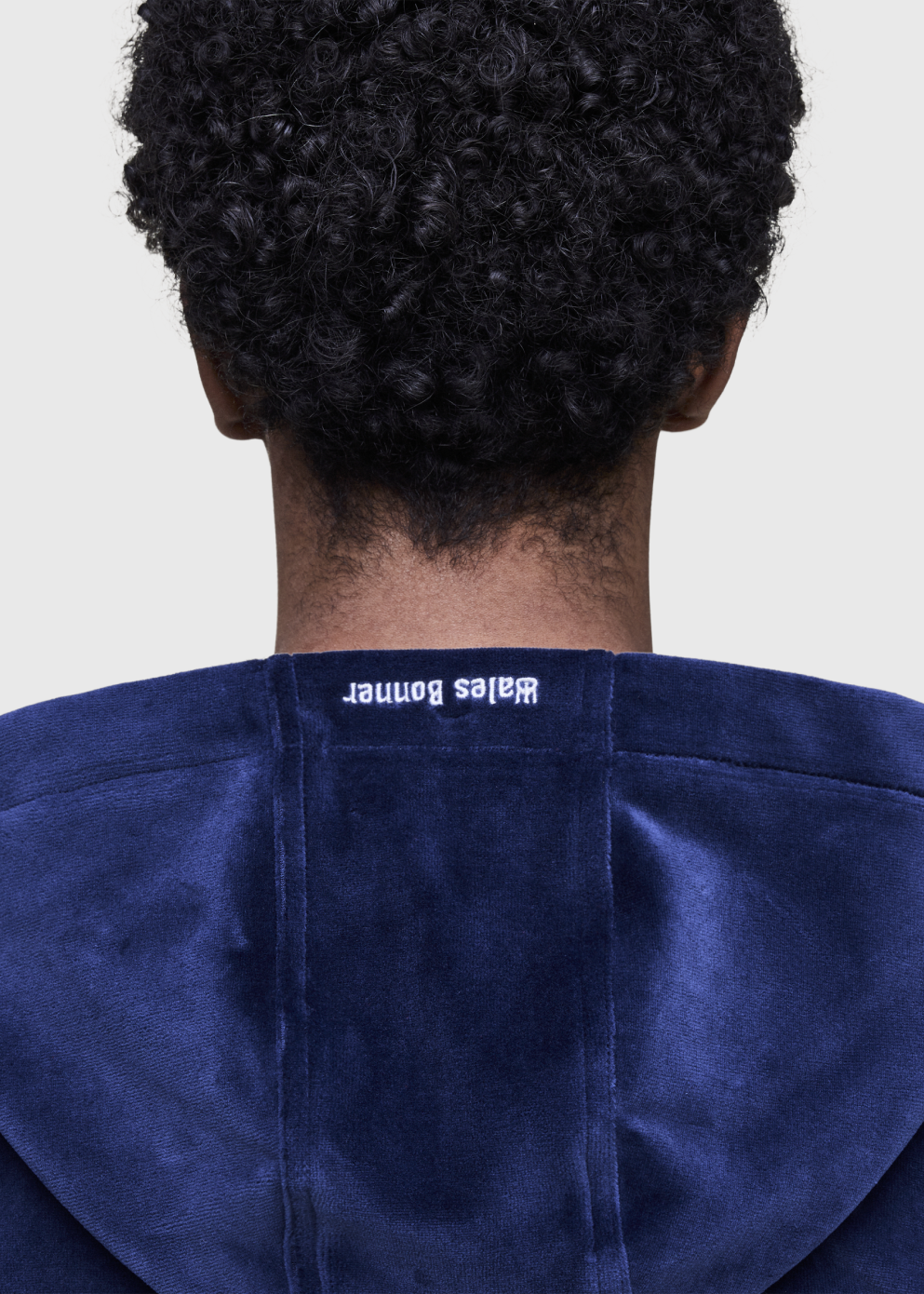 x Wales Bonner Velour Track Jacket