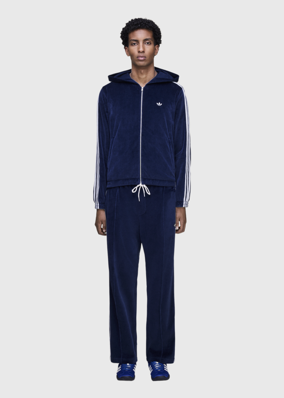 x Wales Bonner Velour Track Pants