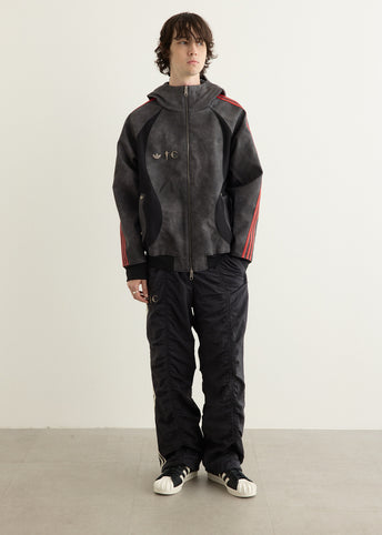 x Thug Club Teamgeist Leather Jacket