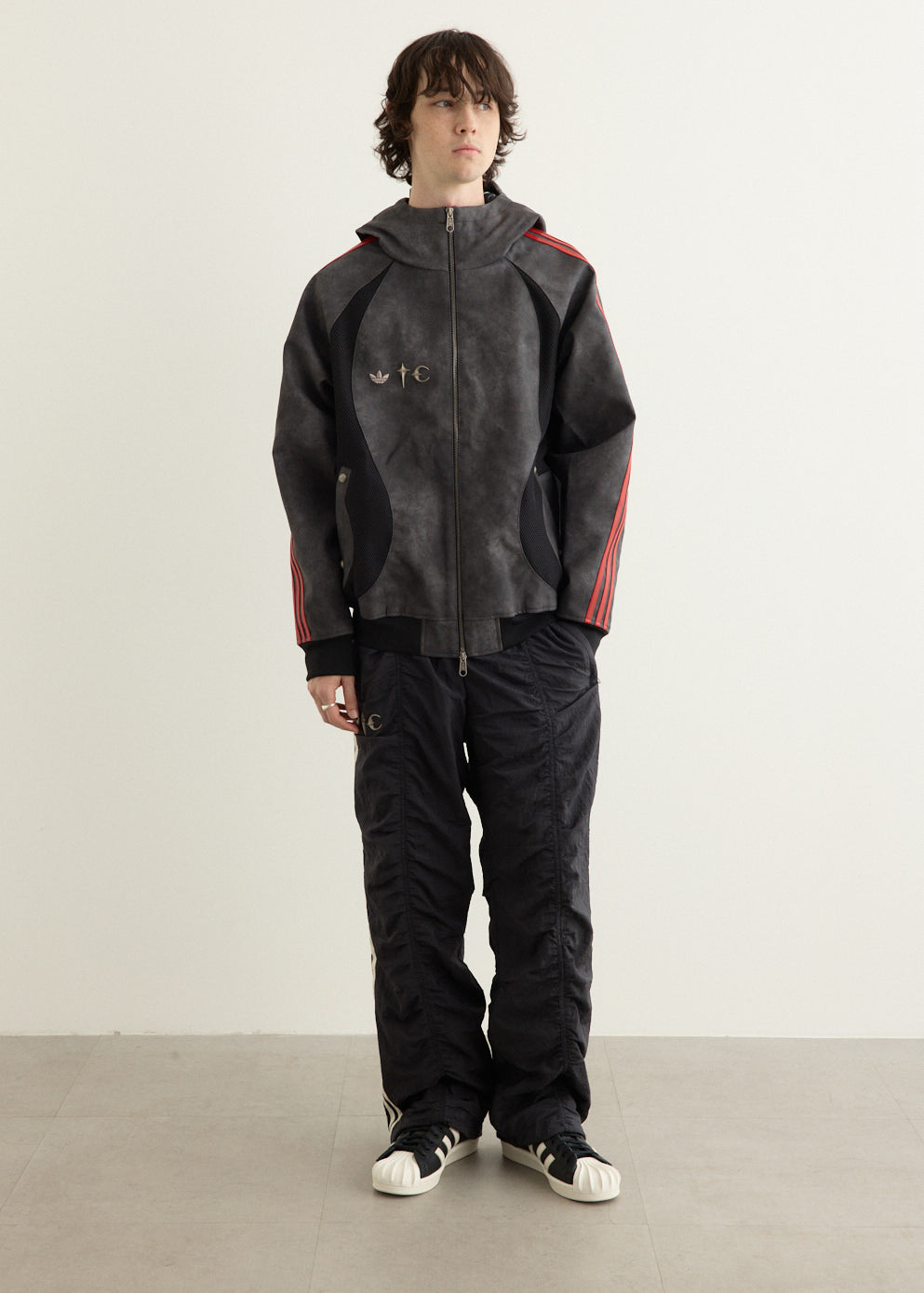 x Thug Club Teamgeist Leather Jacket
