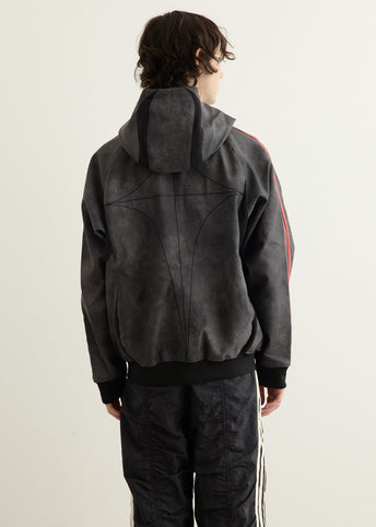 x Thug Club Teamgeist Leather Jacket