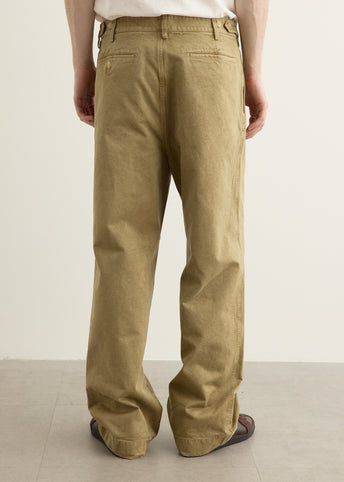 Product Dyed Finx Chino One-Tuck Pants