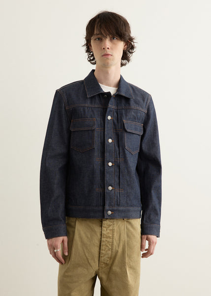 A.P.C denim jacket！USA made Jean Work Jacket