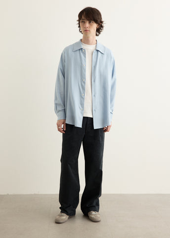 Cotton Cashmere Herringbone Shirt