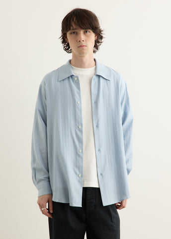 Cotton Cashmere Herringbone Shirt