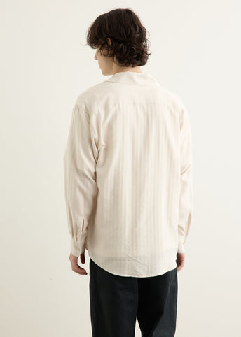 Cotton Cashmere Herringbone Shirt