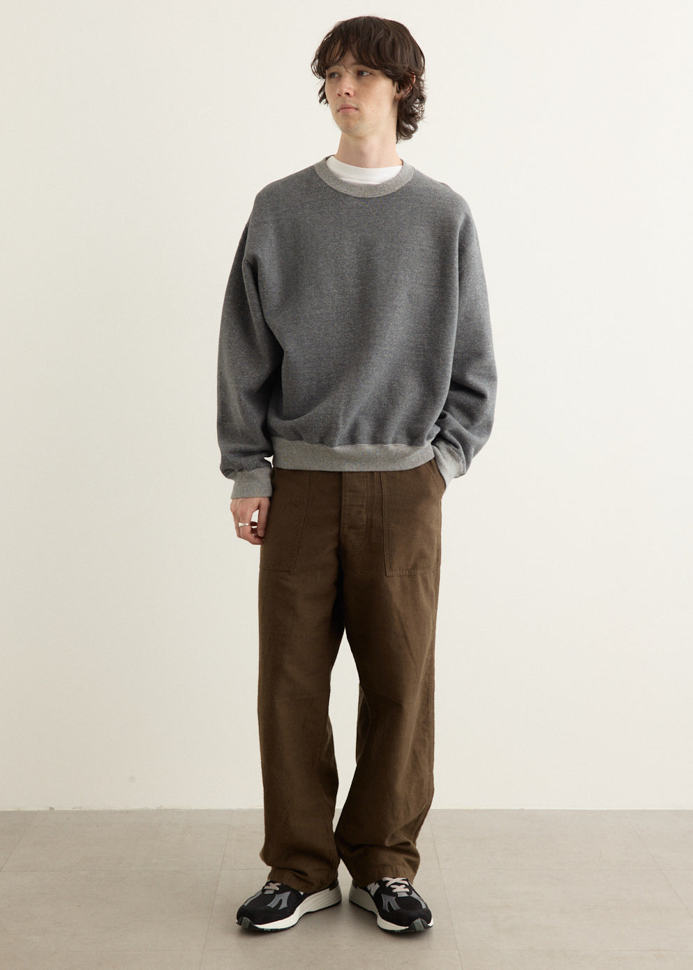 Cotton Linen Moleskin Fatigue Pants
