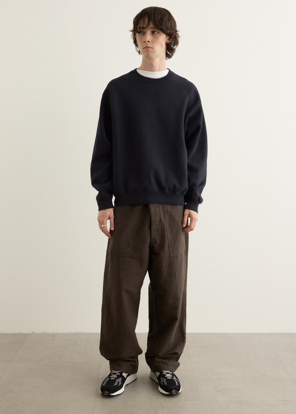 Cotton Linen Moleskin Fatigue Pants