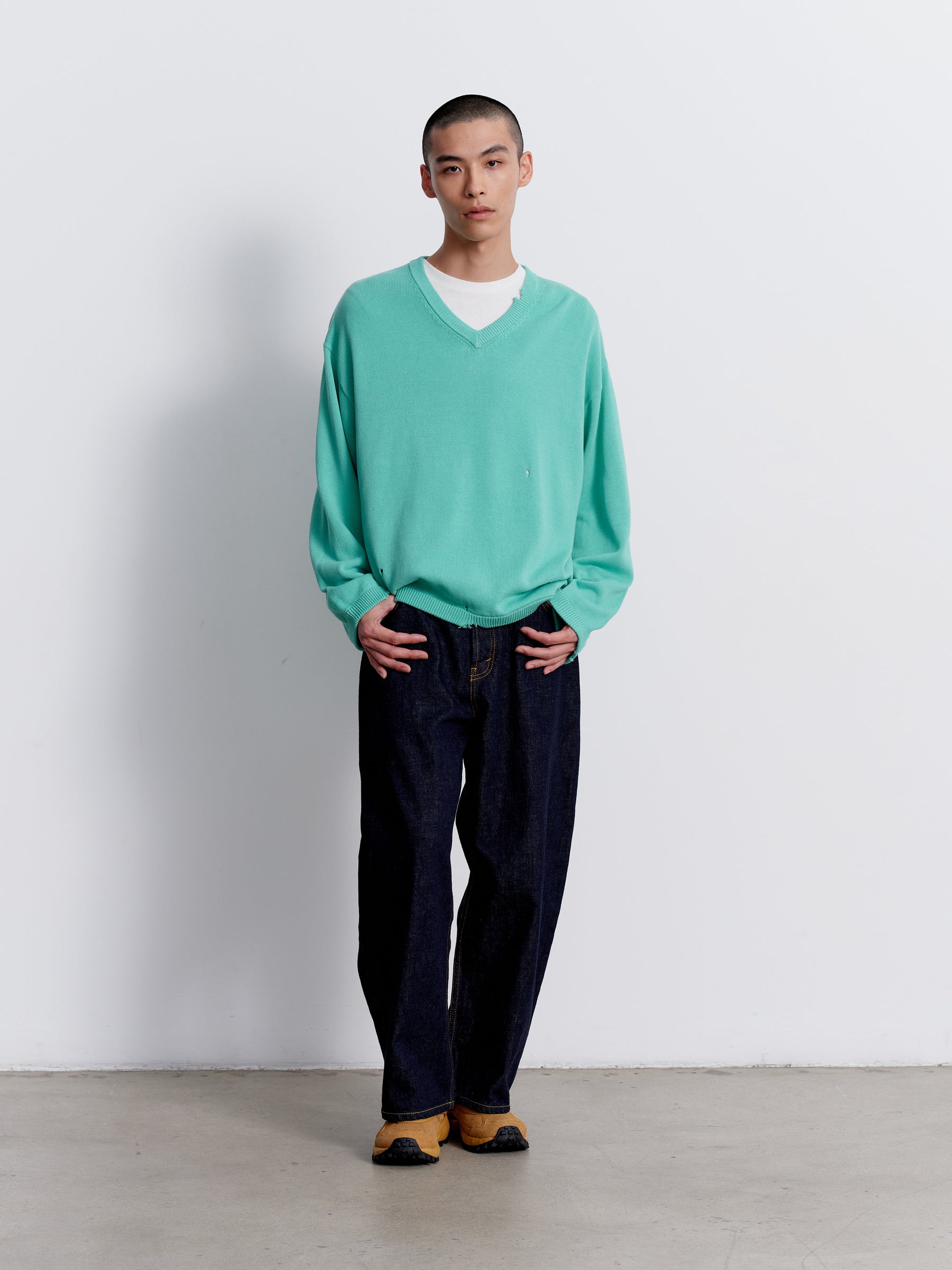 Takeru Relaxed Denim Pants