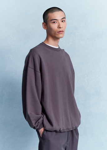 AZUMA Terry Crew Neck Sweatshirt