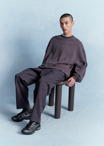 AZUMA Terry Crew Neck Sweatshirt