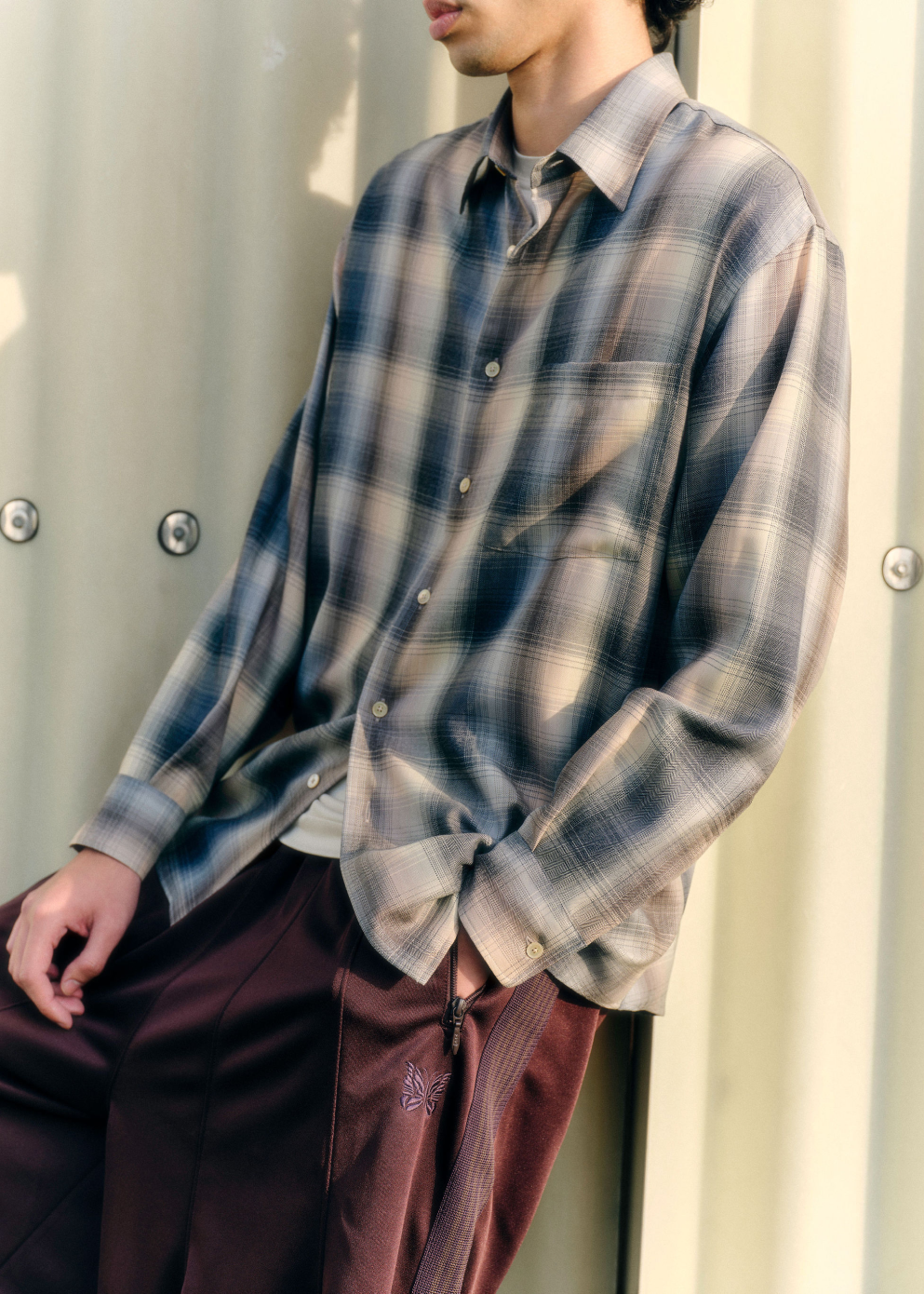 Super Light Wool Check Shirt Super Light Wool Check Shirt