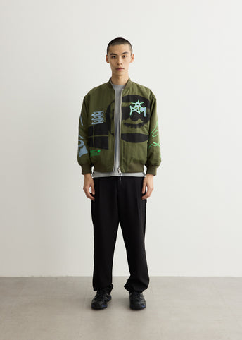 The Eyes Of The Soul Bomber Jacket
