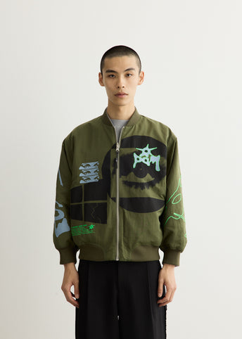 The Eyes Of The Soul Bomber Jacket