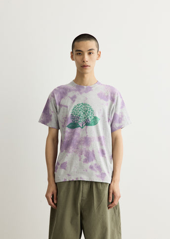 x F.KITAMURA S/S C/PE Jersey / Hydrangea T-Shirt