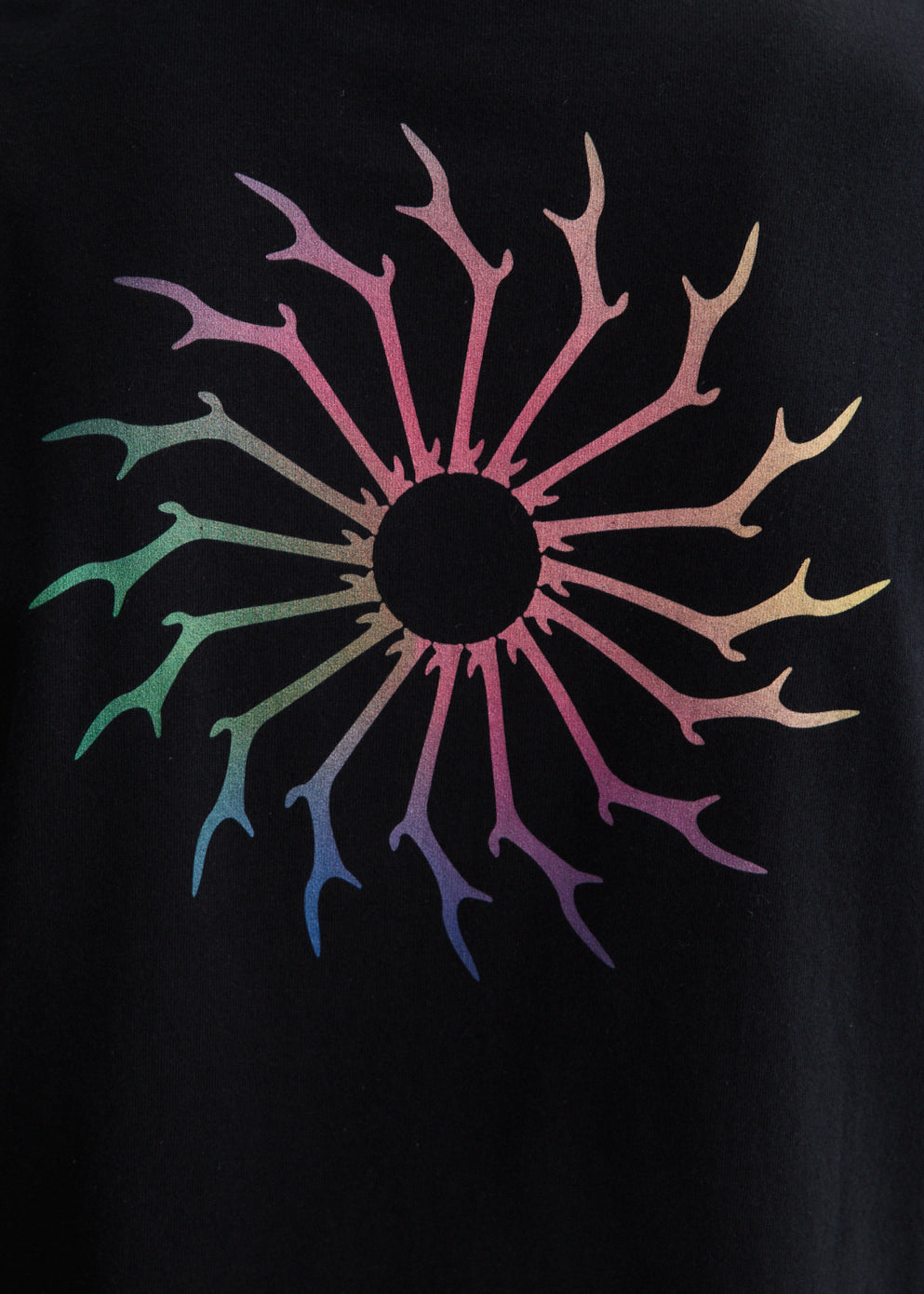 S/S Crew Neck T-Shirt - Skull & Target Gradation