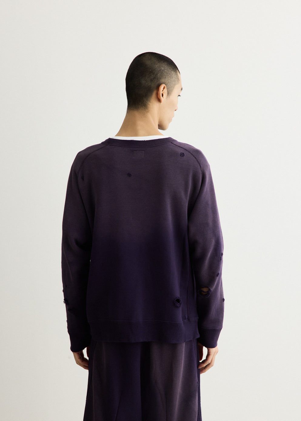 Deconstructed Sweat Shirt