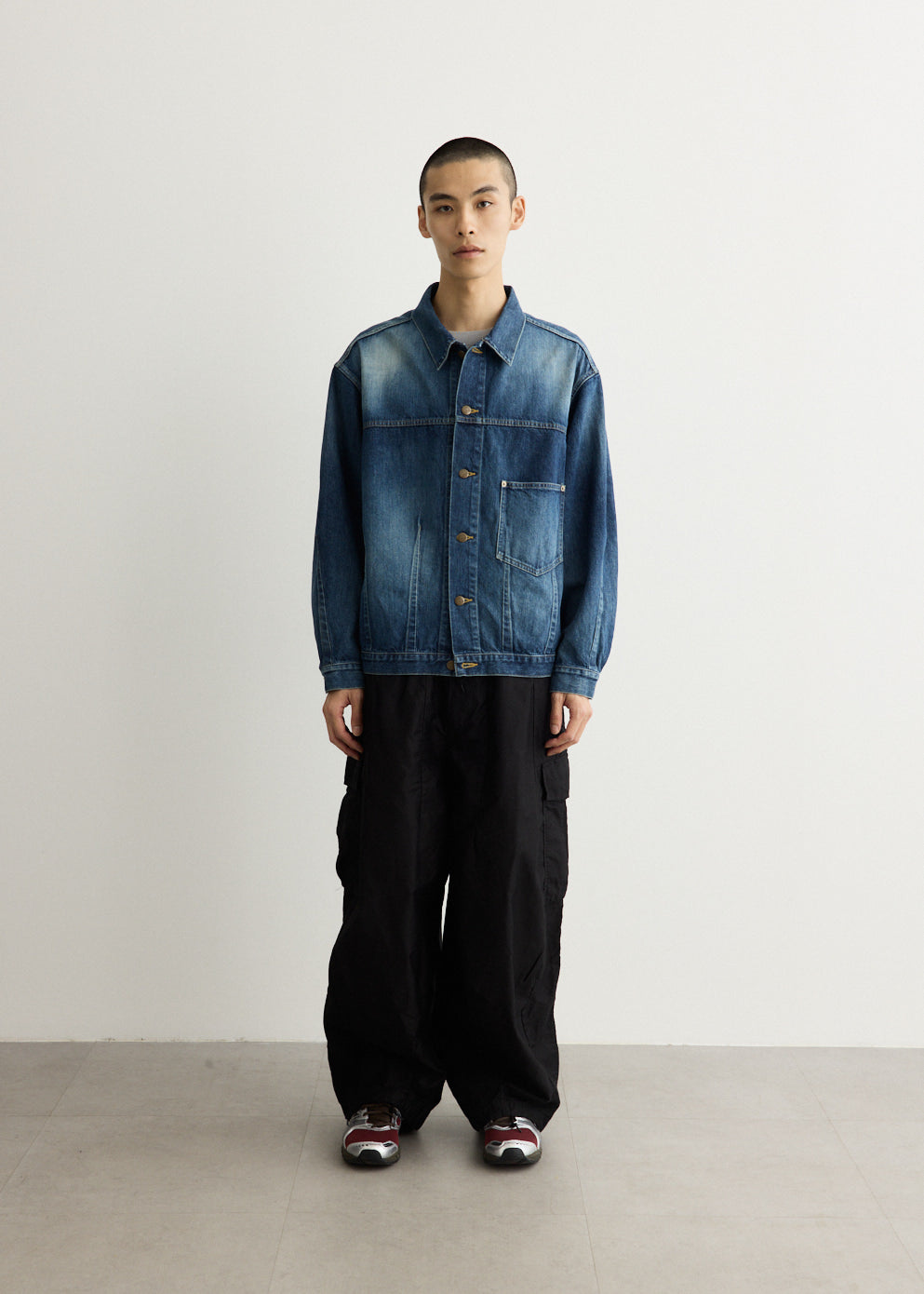 Darts Bottom Jean Jacket