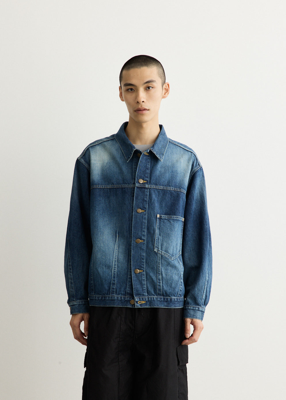 Darts Bottom Jean Jacket