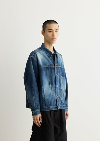 Darts Bottom Jean Jacket