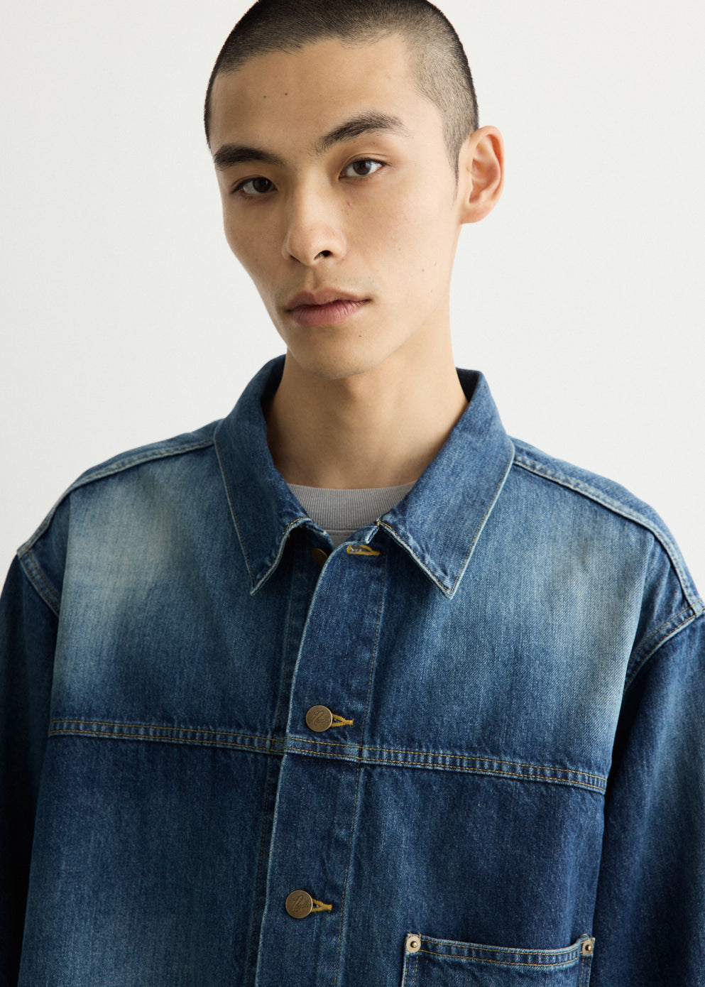 Darts Bottom Jean Jacket